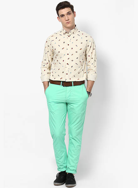 pastle-green-pant-with-printed-shirt