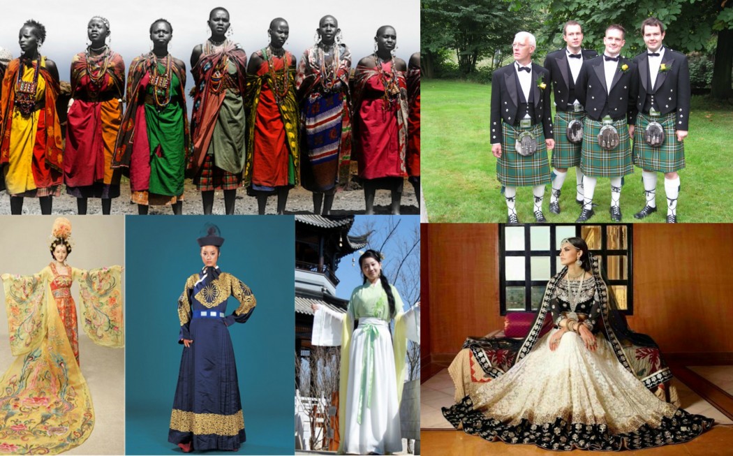 Here's What Traditional Outfits from 4 Cultures Across the World Look