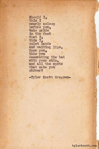 A Bittersweet Symphony: Poems By Tyler Knott Gregson - The Yellow Sparrow